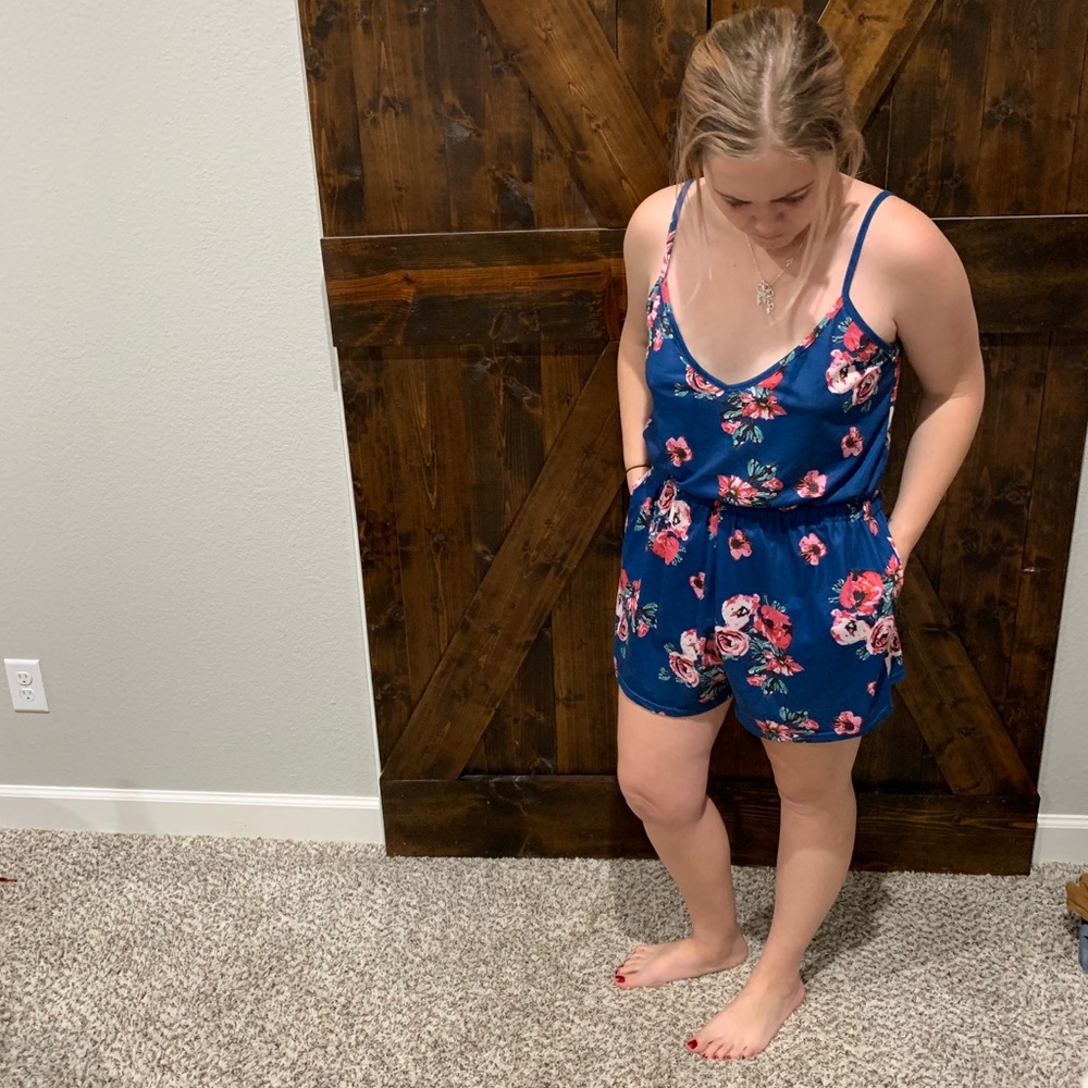 Floral romper